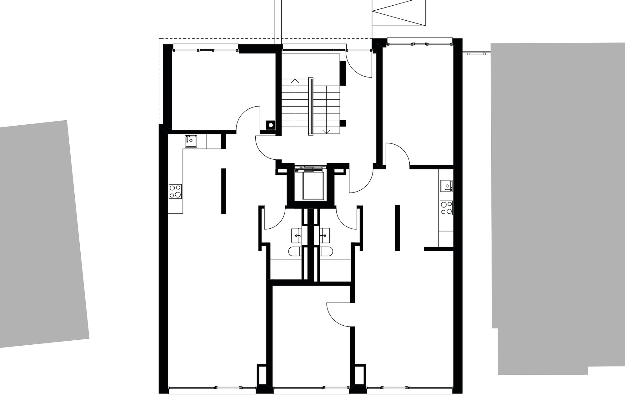 Neubau Wohngebäude G16 Erdgeschoss