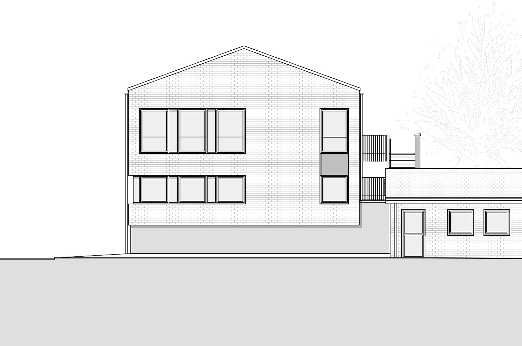 Neubau Gemeindezentrum L17