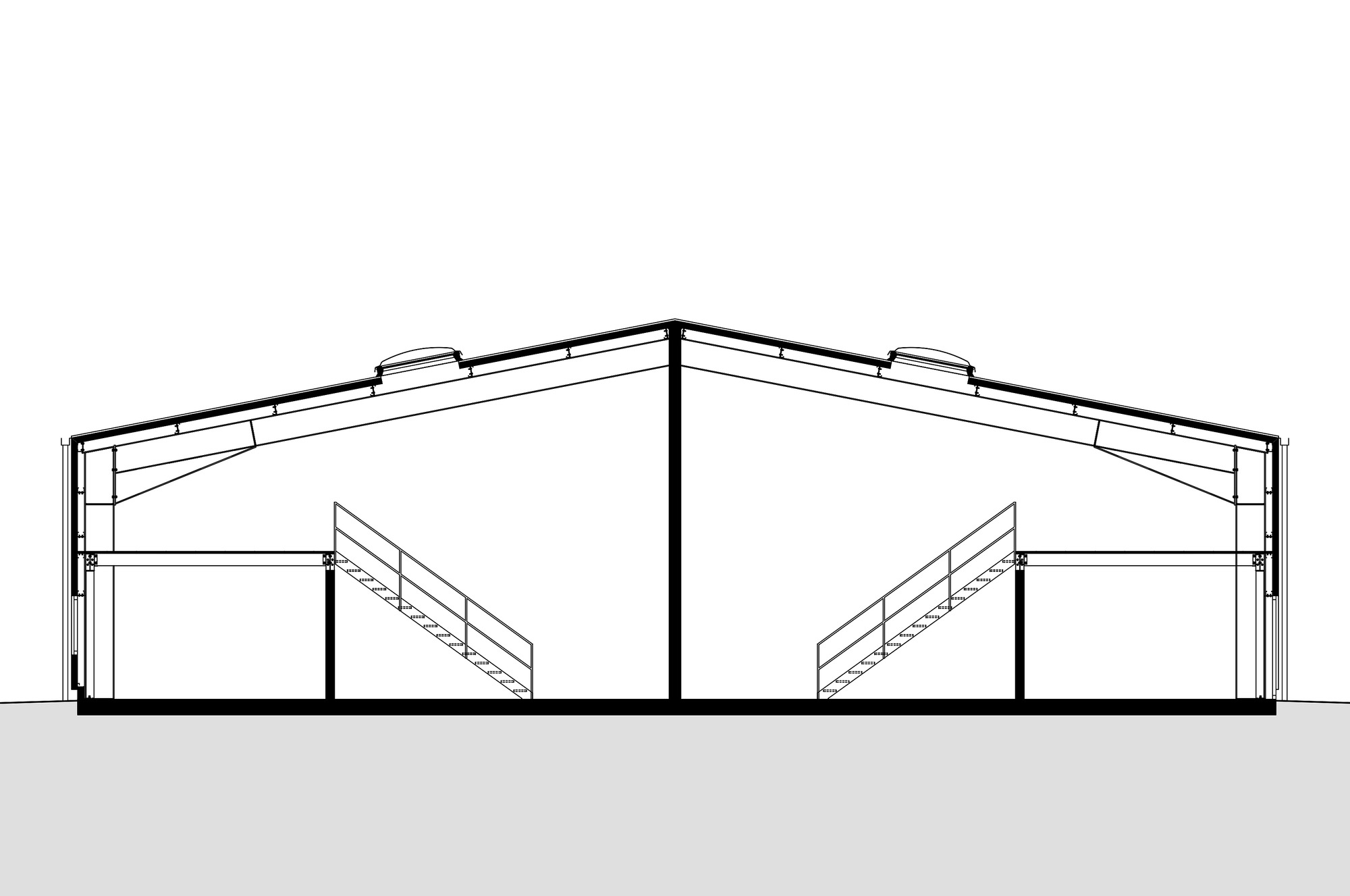 Neubau Gewerbehalle VLS8