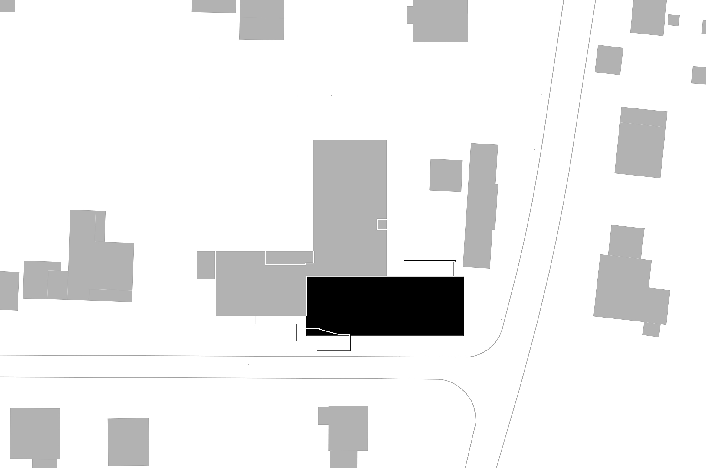 Neubau Gemeindezentrum - Lageplan