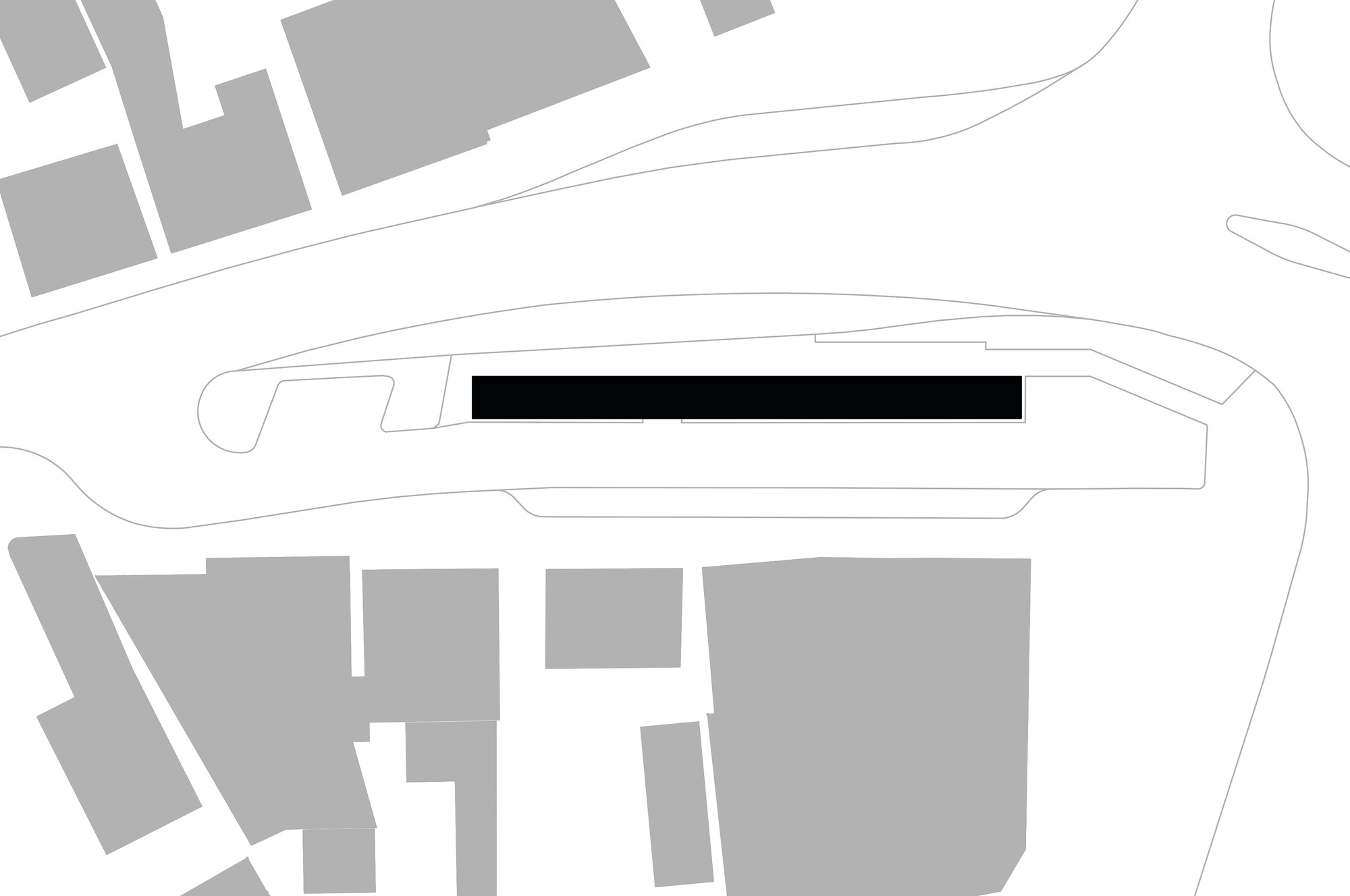 Neubau Mobilitätspunkt U - Lageplan