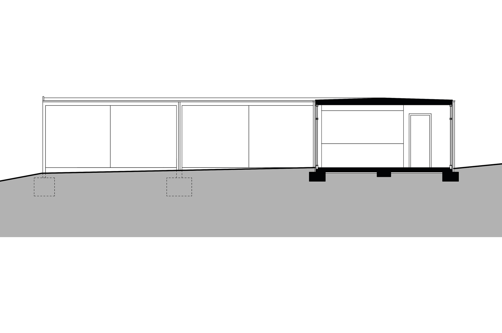 Neubau Mobilitätspunkt BS - Schnitt